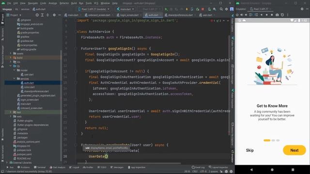 Save User Data Locally (Flutter Blog App #5) смотреть онлайн
