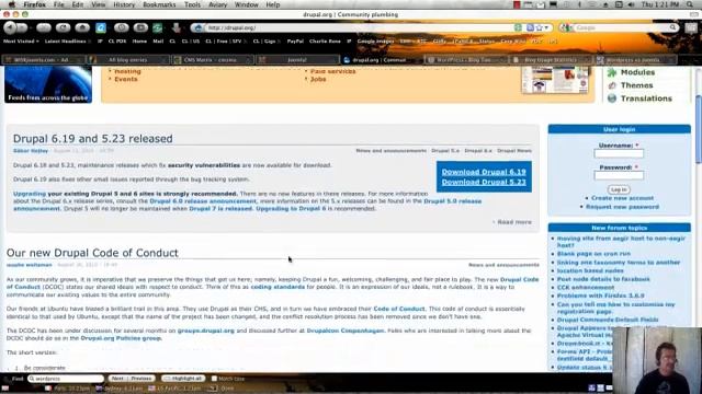 Comparison of Open Sources Joomla vs. Drupal vs. WordPress.flv смотреть онлайн
