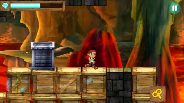 Jake Super Pirate Powers | Jake and the Neverland Pirates online game for kids смотреть онлайн