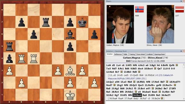 Шахматы. Магнус Карлсен. МАТОВАЯ АТАКА в глубоком эндшпиле!