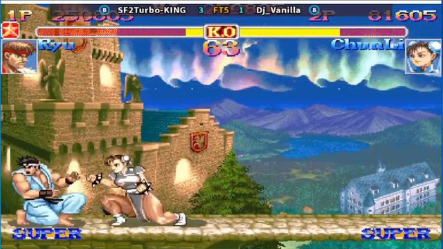 Super Street Fighter II X - grand master challenge SF2Turbo-KING vs Dj_Vanilla смотреть онлайн