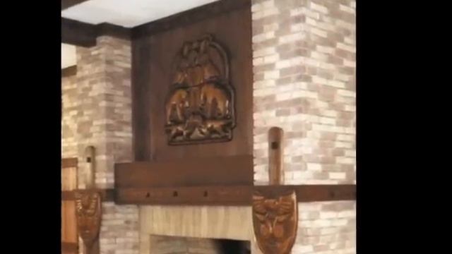 Декоративная плитка под кирпич в интерьерах домов смотреть онлайн