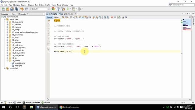 28 cookies - PHP and MySQL beginner to developer смотреть онлайн