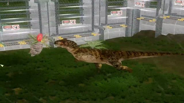 Dinosaur Battles - Allosaurus Vs Ceratosaurus (x2) | Jurassic Park : Operation Genesis смотреть онлайн