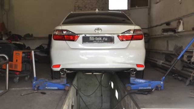 Разводка выхлопной системы на Toyota Camry смотреть онлайн