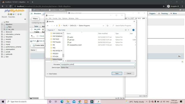 MySQL Python: Select Statement with WHERE Clause смотреть онлайн