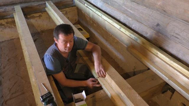 ПОЛЫ В БАНЕ СВОИМИ РУКАМИ! Суперпол в бане! REPAIR OF WOODEN FLOORS! смотреть онлайн