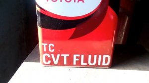 Какую жидкость нужно заливать в вариатор TOYOTA Probox. TC или FE
