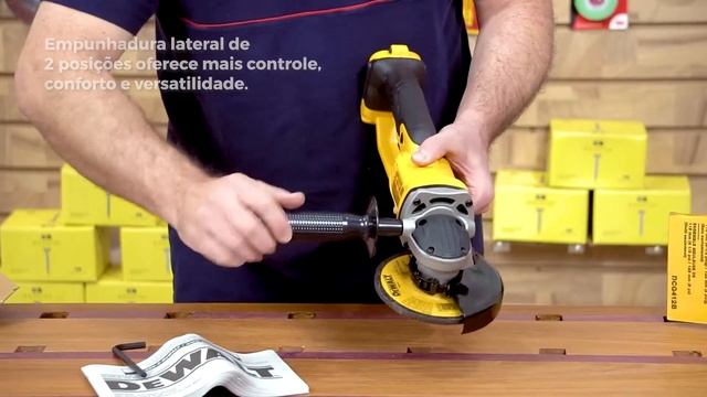 Esmerrilhadeira Dewalt DCG412B смотреть онлайн