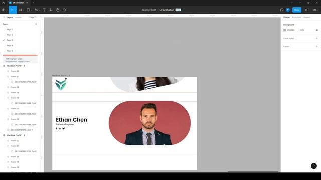 Scrolling Animation in Figma смотреть онлайн