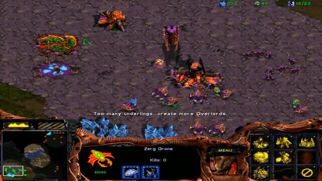 StarCraft | 1. Among the Ruins - Zerg Episode II: Overmind | Campaign смотреть онлайн