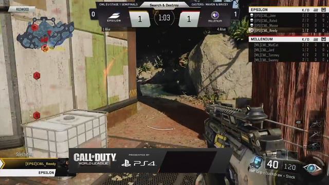 Call of Duty World League Top 5 Plays of Stage 1 Finals – Best Snipe of the Year, 1v4 S&D смотреть онлайн