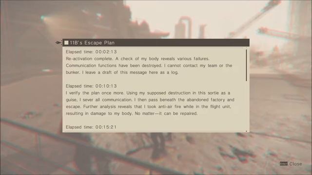 Nier: Automata - Side Quest - 11B's Memento смотреть онлайн