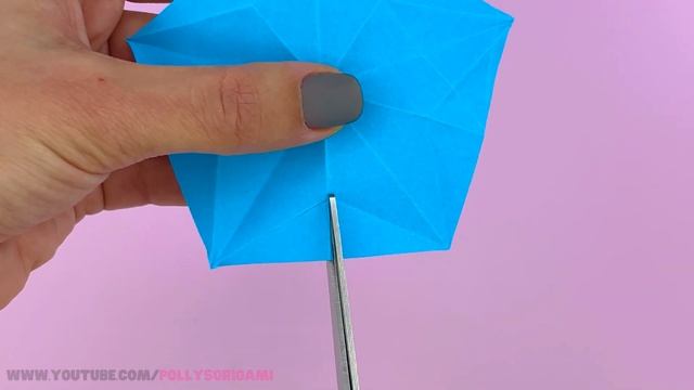 NEW EASY VERSION! How to make 5-pointed origami finger trap, diy origami finger trap EASY tutorial. смотреть онлайн