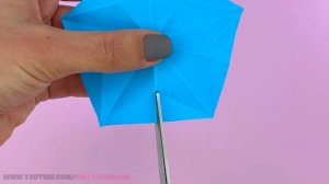 NEW EASY VERSION! How to make 5-pointed origami finger trap, diy origami finger trap EASY tutorial.