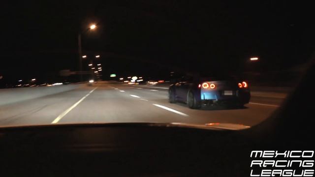 TT Audi R8 vs built GT-R - 1,100+HP BATTLE! смотреть онлайн