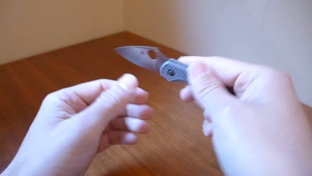Spyderco Dragonfly Super Blue Sprint Run Overview смотреть онлайн