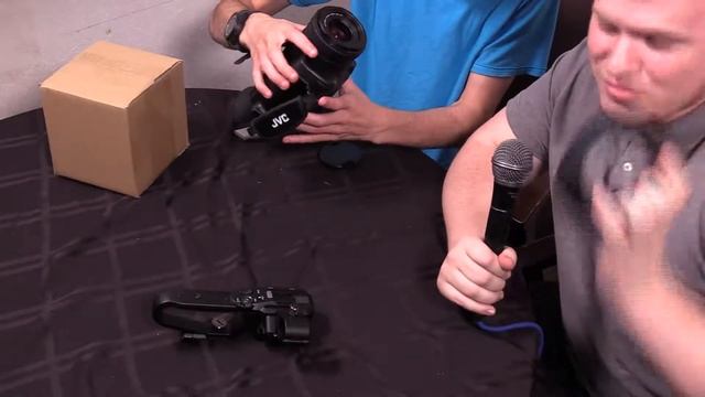 JVC GY-HM170UA Ultra 4K Professional Camcorder Camera Unboxing - Newsmakers Studio смотреть онлайн