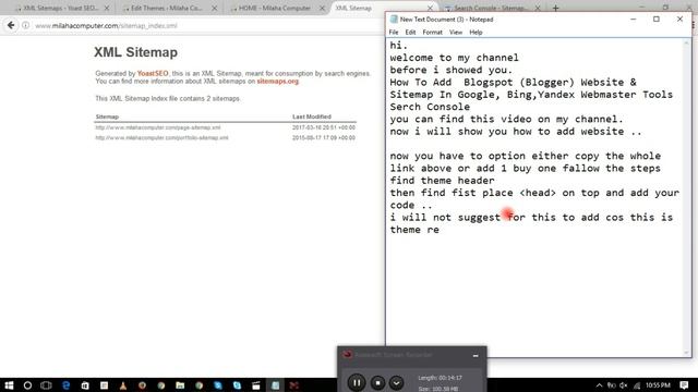 How To Add Wordpress Sitemap In Google, Bing,yandex Webmaster 2018 смотреть онлайн