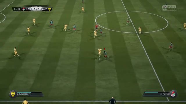 FIFA18  Russian League  Lokomotiv Moscow - Anji Makhachkala