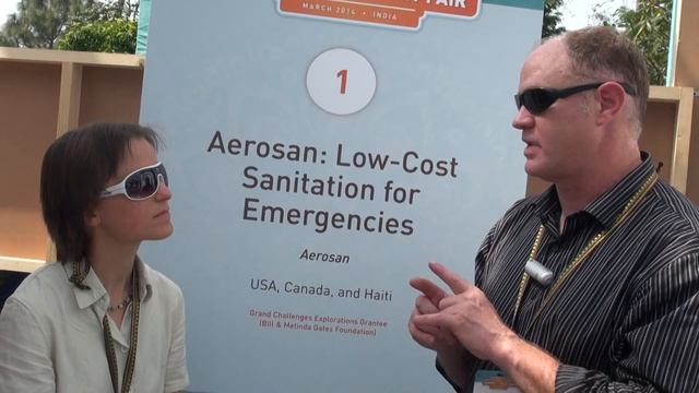Andrew Larsen: Low-cost sanitation for emergencies (Aerosan, USA) - Part 1 смотреть онлайн