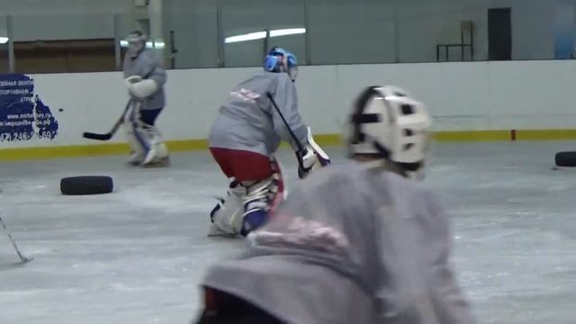 Тренировка на технику катания в GOALKEEPERS Elite Camp.2015 год. смотреть онлайн
