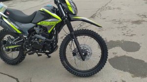 Мотоцикл Motoland ENDURO LT 250 NEON (165FMM) черный/зеленый