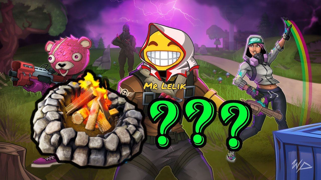 Fortnite - ВЫПИТЬ КОСТЕР смотреть онлайн