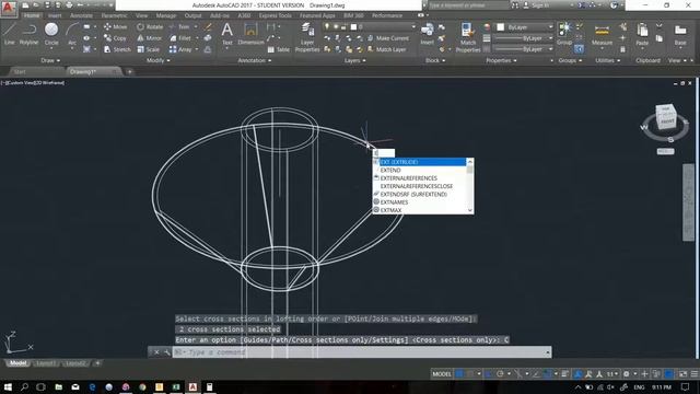 AutoCAD 2017 3D water tower tutorial смотреть онлайн