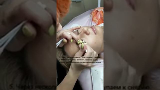 Снятие наращенных ресниц кремовым ремувером смотреть онлайн