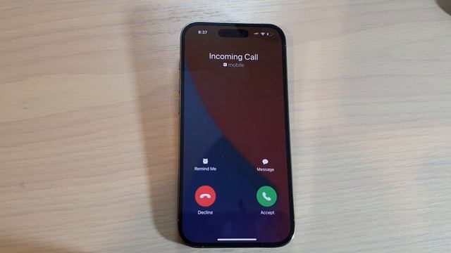 iPhone 14 Pro: Incoming Call With the Reflection Ringtone Sound смотреть онлайн
