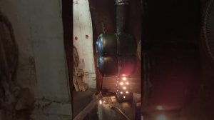 печь на отработке из фреоновых баллонов