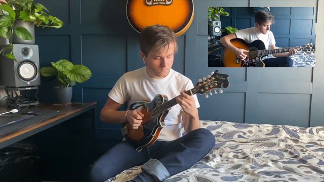 GOING TO CALIFORNIA - Led Zeppelin [Instrumental Cover] Acoustic Guitar & Mandolin смотреть онлайн