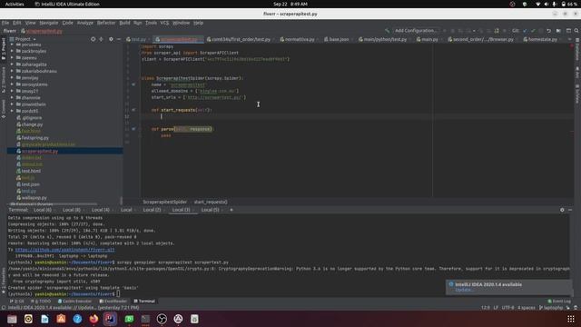 Bypass bot detection in scrapy смотреть онлайн