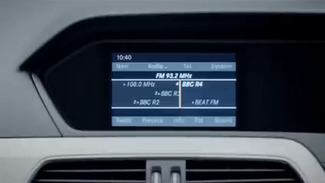 The All New C-Class 2011 - Becker Map Pilot Navigation System смотреть онлайн