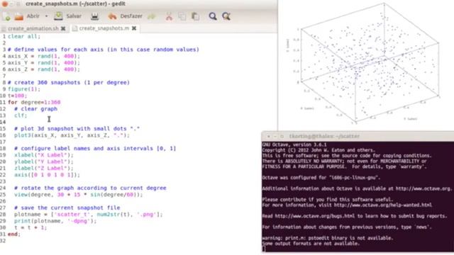 How to create a 3D scatterplot animation смотреть онлайн