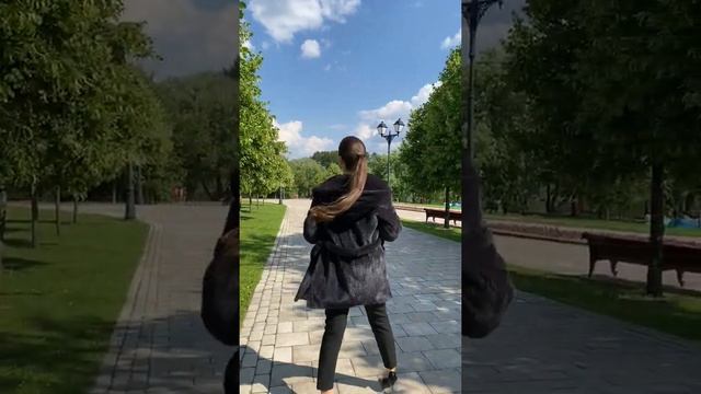 Шуба норковая, мех канадский, цвет графит, модель "Автоледи", кобра капюшон, пояс смотреть онлайн
