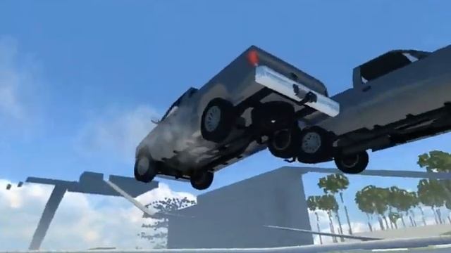 BeamNG DRIVE-Как создать 2 машину. Инструкция в описании. смотреть онлайн