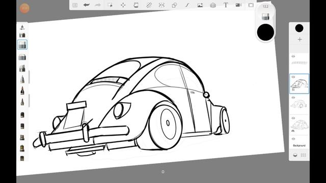 i like volkswagen beetle yellow car | dadunk studio смотреть онлайн