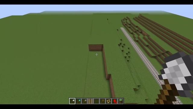 building a railway in a village, minecraft modded смотреть онлайн