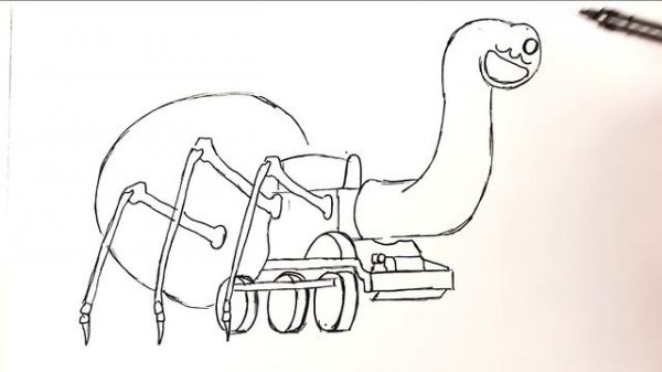 How to draw a Thomas the train exe