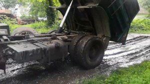 Маз 5551 самосвал грузоподьемность радует, а проходимость...