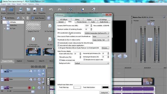 Sony Vegas GPU Acceleration CUDA Driver Fix/tutorial