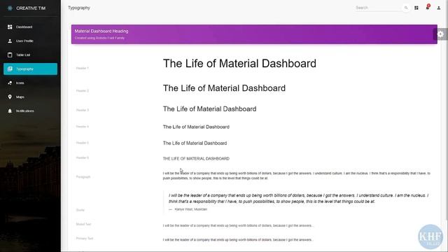 [Website] Material Dashboard React - tws0015 - PC смотреть онлайн