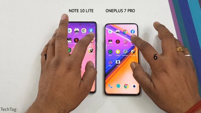 Samsung Galaxy Note 10 Lite vs OnePlus 7 Pro SpeedTest & Camera Comparison смотреть онлайн