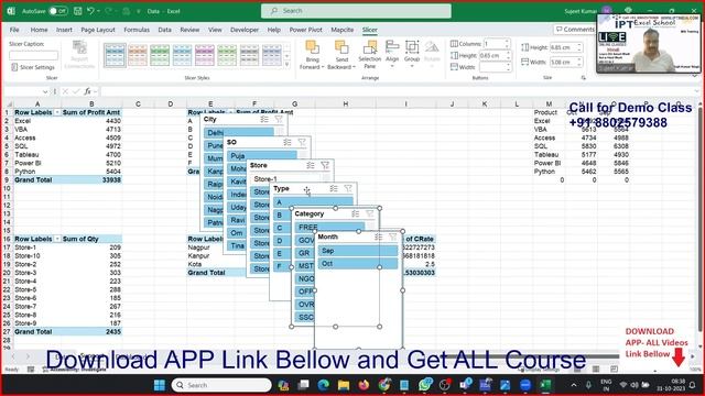 Day -1 - Excel Dashboard Classes in Hindi Part-2 смотреть онлайн