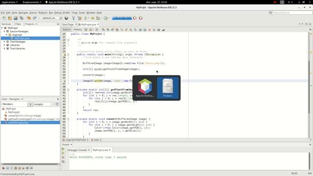 Rgb en Noir et Blanc en java смотреть онлайн