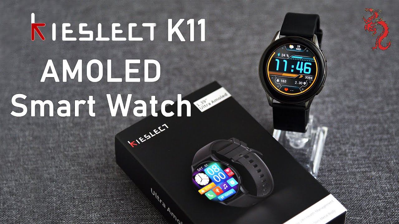 СУПЕРАВТОНОМНЫЕ СМАРТ ЧАСЫ с AMOLED //Обзор Kieslect K11 Smart Watch смотреть онлайн