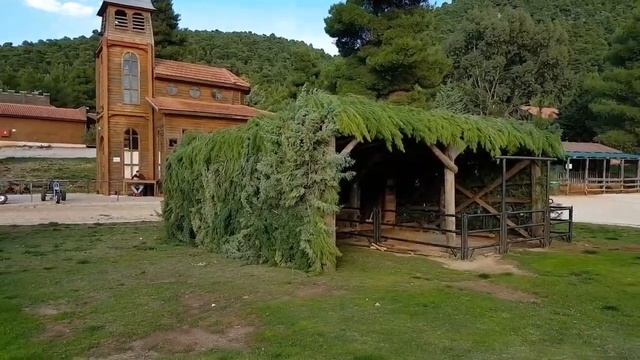 Пелопоннес. Город Лутраки. Греция. "Ранчо" - тематический парк в Греции. смотреть онлайн