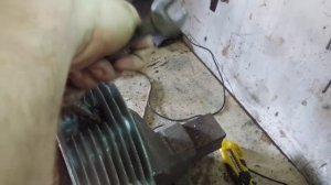 Ремонт сорванной резьбы головки мотоцикла Урал-Днепр.